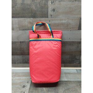 Vintage Gold Rush Red And Rainbow Handle Insulated Food/Drink Outdoor Bag